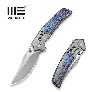 Nóż składany WeKnife Skynix Gray/Flamed Titanium, Stonewashed/Satin M390 (WE24087-2) WE Knife