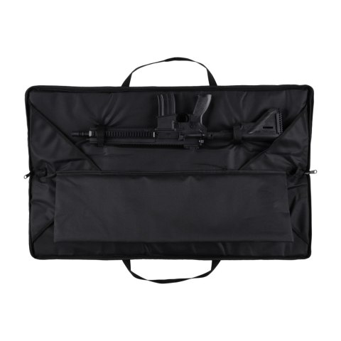 Pokrowiec Forsport AR Tactical Strong na dwie jednostki broni 107 cm, czarny, z haftem VX Forsport