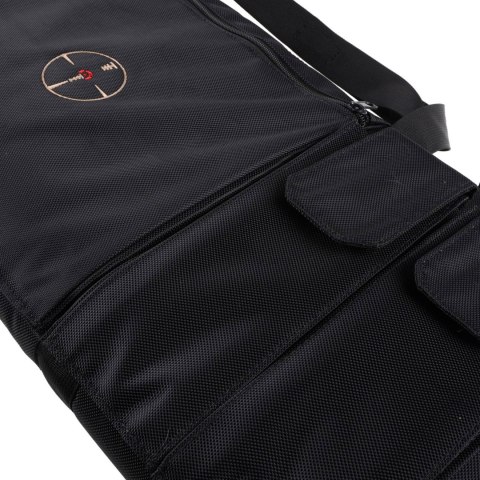 Pokrowiec Forsport AR Tactical Strong na dwie jednostki broni 107 cm, czarny, z haftem VX Forsport