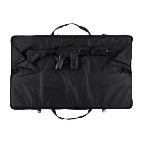Pokrowiec Forsport Tactical Zone 103 cm - czarny, haft celownik VX Forsport