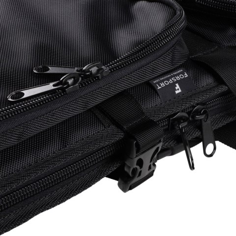 Pokrowiec Forsport Tactical Zone 103 cm - czarny, haft celownik VX Forsport