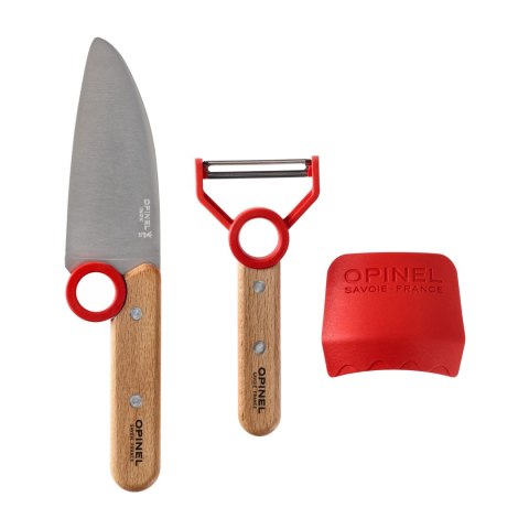 Zestaw kuchenny Opinel dla dzieci Le Petit Chef czerwony Opinel