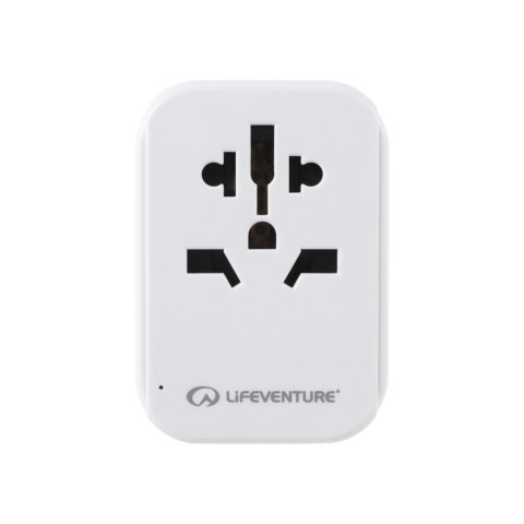 Adapter podróżny Lifeventure European Travel Adaptor USB + USB C Lifeventure