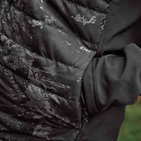 Bluza męska myśliwska Härkila Noctyx Camo Hybrid AXIS MSP®Black / black Härkila