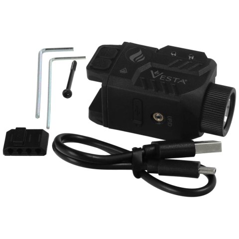 Latarka do broni Vesta C1 Crossover z celownikiem laserowym Vesta Defense