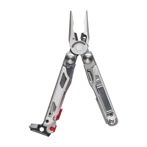 Multitool Azymut Giewon FS - 19 narzędzi, krzesiwo + gwizdek + kabura do pasa Azymut