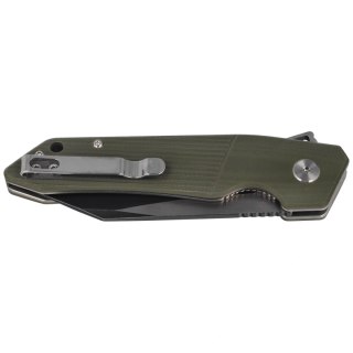 Nóż składany Bestech Barracuda Green G10, Black Stonewashed/Satin D2 (BG15B-2) Bestech Knives