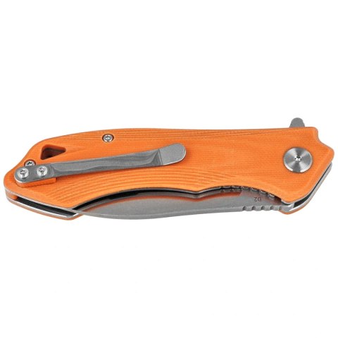Nóż składany Bestech Beluga Orange G10, Stonewashed/Satin D2 (BG11E-2) Bestech Knives