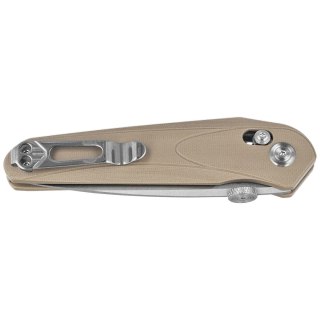 Nóż składany Bestech Mothus Beige G10, Stonewashed / Satin 14C28N by Kombou (BG67B) Bestech Knives