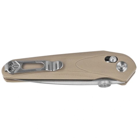 Nóż składany Bestech Mothus Beige G10, Stonewashed / Satin 14C28N by Kombou (BG67B) Bestech Knives