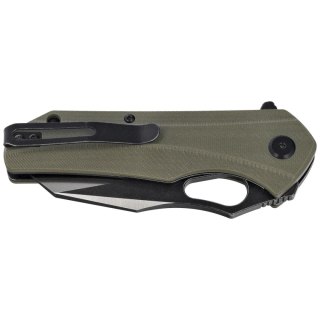 Nóż składany Bestech Operator Green G10, Satin/Black D2 (BG36C) Bestech Knives
