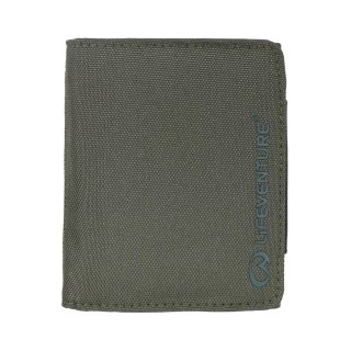 Portfel antykradzieżowy Lifeventure Recycled RFiD Wallet - olive Lifeventure