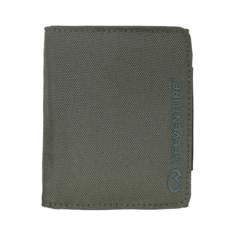 Portfel antykradzieżowy Lifeventure Recycled RFiD Wallet - olive Lifeventure