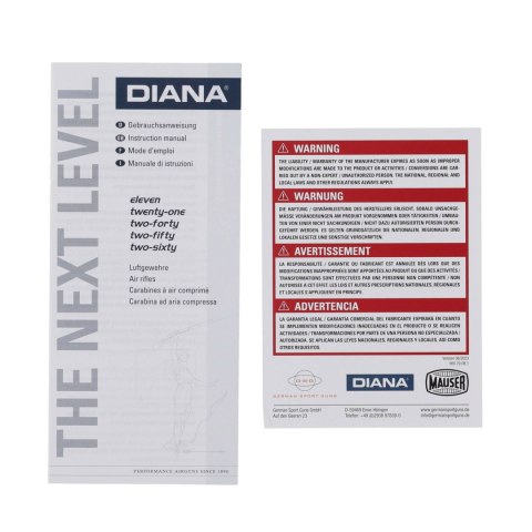 Wiatrówka Diana 250 TH 5,5 mm Diana