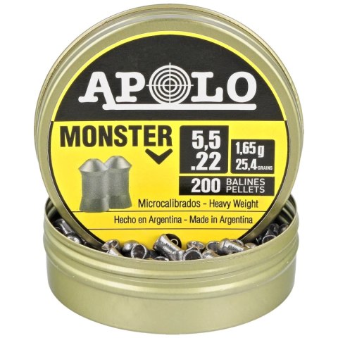 Apolo Monster 5.50 mm, 200 szt. 1.65g/25.4gr (19931) Apolo