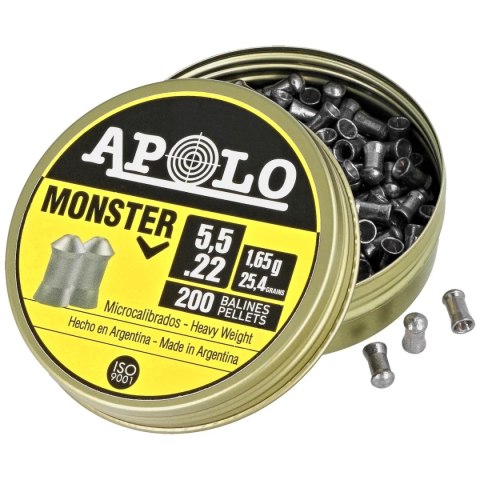 Apolo Monster 5.52 mm, 200 szt. 1.65g/25.4gr (19931-2) Apolo