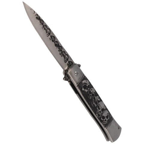 Nóż Herbertz CJH Skull Italian Stiletto Style Stainless, Satin (ART000141 - 584013) Herbertz GmbH