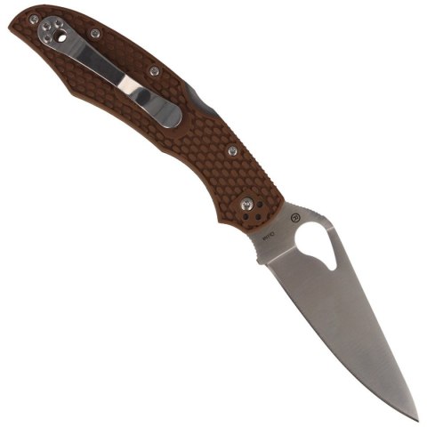 Nóż Spyderco Byrd Cara Cara 2 FRN Brown, Plain (BY03PBN2) Spyderco Inc.