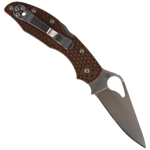 Nóż Spyderco Byrd Meadowlark 2 FRN Brown, Plain (BY04PBN2) Spyderco Inc.