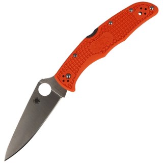 Nóż Spyderco Endura 4 FRN Orange Flat Ground Plain (C10FPOR) Spyderco Inc.