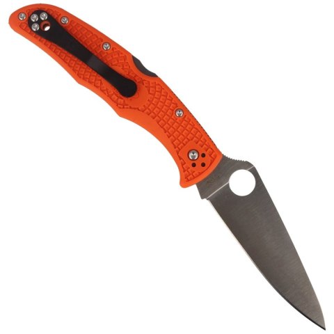 Nóż Spyderco Endura 4 FRN Orange Flat Ground Plain (C10FPOR) Spyderco Inc.