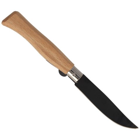 Nóż składany MAM Black Titanium, Beech Wood 83mm (2085) MAM