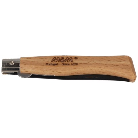 Nóż składany MAM Black Titanium, Beech Wood 83mm (2085) MAM