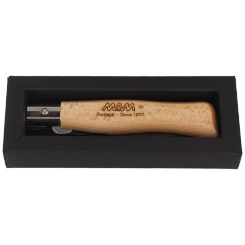 Nóż składany MAM Black Titanium, Beech Wood 90mm (2109) MAM