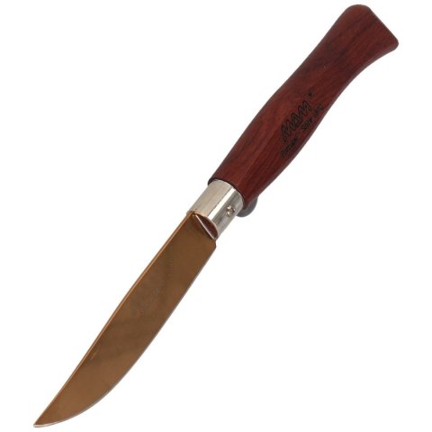 Nóż składany MAM Bronze Titanium, Bubinga Wood 83mm (2084) MAM