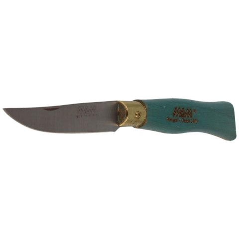 Nóż składany MAM Douro Color, Turquoise Beech Wood 75mm (2005-TU) MAM