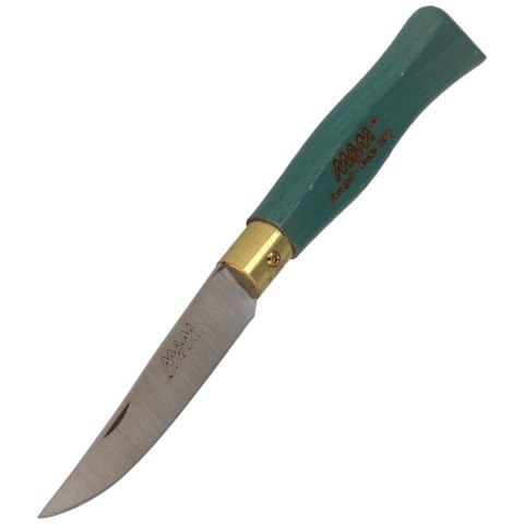 Nóż składany MAM Douro Color, Turquoise Beech Wood 75mm (2005-TU) MAM
