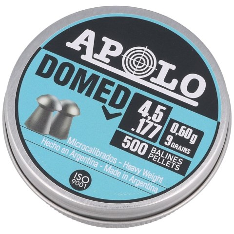 Śrut Apolo Domed 4.52 mm, 500 szt. 0.60g/9.0gr (19913-2) Apolo