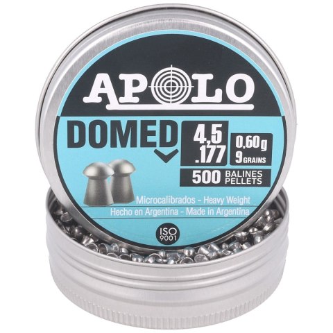 Śrut Apolo Domed 4.52 mm, 500 szt. 0.60g/9.0gr (19913-2) Apolo
