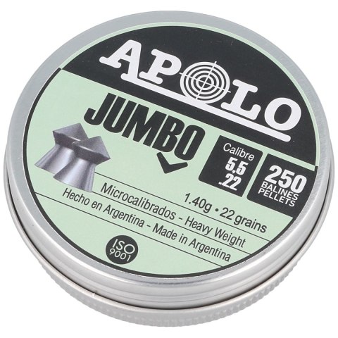Śrut Apolo Jumbo 5.52 mm 250 szt. 1.40g/22.0gr (19921-2) Apolo