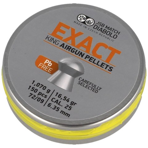 Śrut JSB Exact King Pb Free 6.35 mm, 150 szt. (1008-02-150) JSB