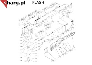 Sworzeń zaczepu spustowego młoteczka (3962) Hatsan Arms