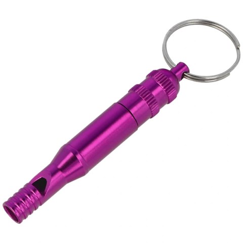 Brelok z gwizdkiem Martinez Albainox Purple Aluminium (09118 PU) Martinez Albainox