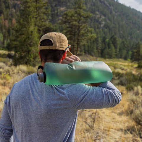 Bukłak na wodę składany HydraPak Seeker Bottle 2 l sage green HydraPak