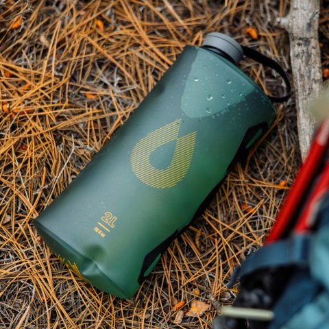 Bukłak na wodę składany HydraPak Seeker Bottle 2 l sage green HydraPak
