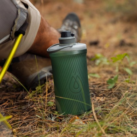 Butelka składana HydraPak Flux Bottle 1,5 L - sage green HydraPak