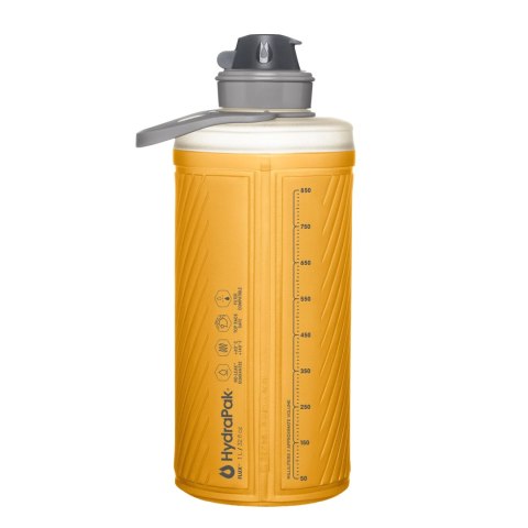 Butelka składana HydraPak Flux Bottle 1 L - golden yellow HydraPak