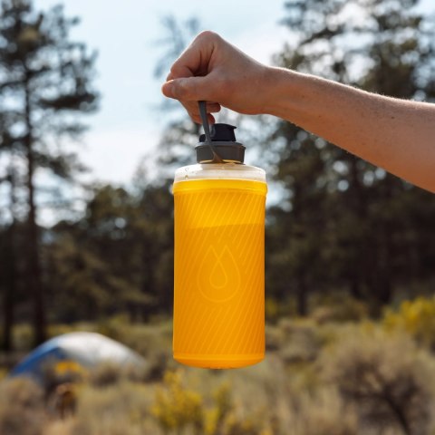Butelka składana HydraPak Flux Bottle 1 L - golden yellow HydraPak