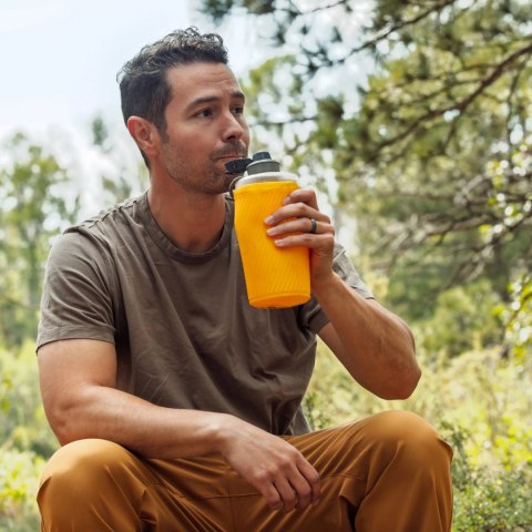 Butelka składana HydraPak Flux Bottle 750 ml - golden yellow HydraPak