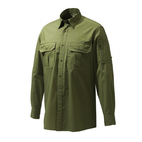 Koszula Beretta Mortirolo Shirt Long Sleeve, oliwkowa Beretta