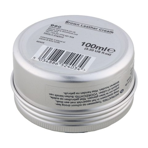 Krem do pielęgnacji obuwia skórzanego Storm Leather Cream - brown STORM