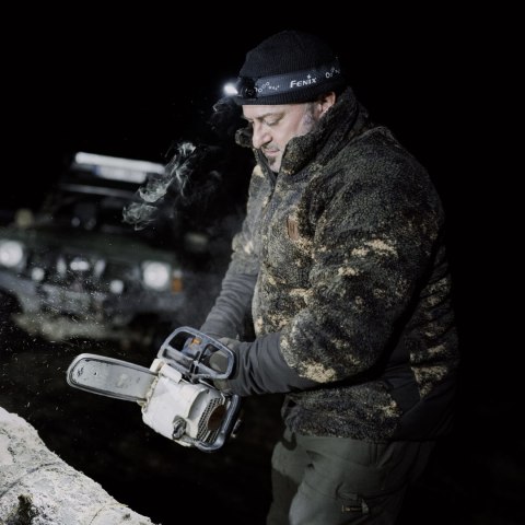Latarka czołowa Fenix HM55R czarna Fenix