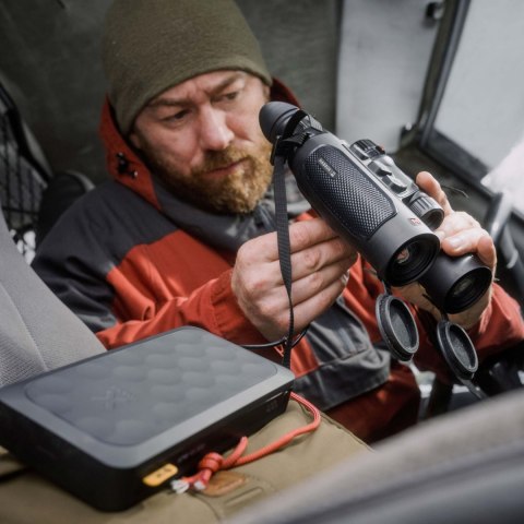 Lornetka termowizyjna termowizor HIKMICRO Habrok 4K HE25L 2.0 LRF + dwa iluminatory 850/940 nm HIKMICRO by HIKVISION