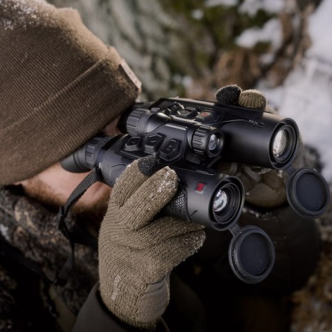 Lornetka termowizyjna termowizor HIKMICRO Habrok 4K HE25L 2.0 LRF + dwa iluminatory 850/940 nm HIKMICRO by HIKVISION