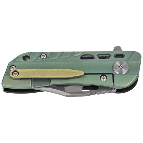 Nóż składany Bestech Engine Bowie Carbon Fiber/Green Titanium, Bead Blasted/Satin CPM S35VN (BT1806C) Bestech Knives