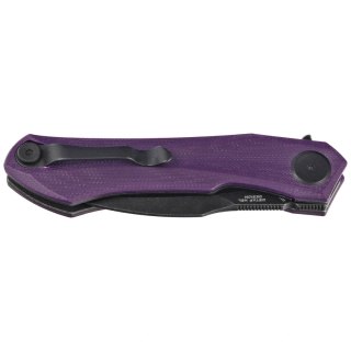 Nóż składany Bestech Ivy Purple G10, Black Stonewashed 14C28N by Ostap Hel (BG59G) Bestech Knives